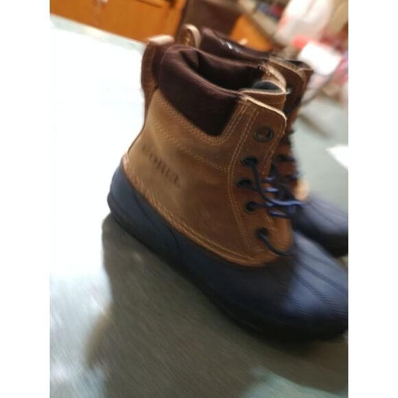 SOREL CHEYANNE brown&blue duck boots z 5 - Picture 2 of 7